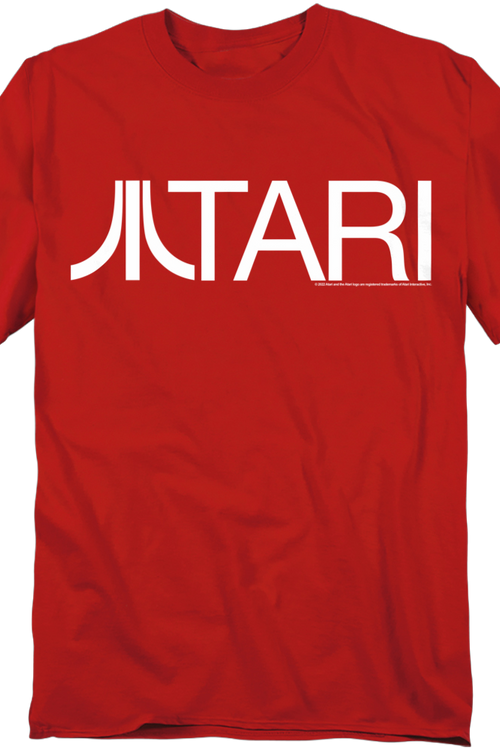 Red Logo Atari T-Shirt