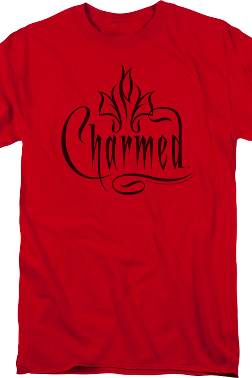 Red Logo Charmed T-Shirt