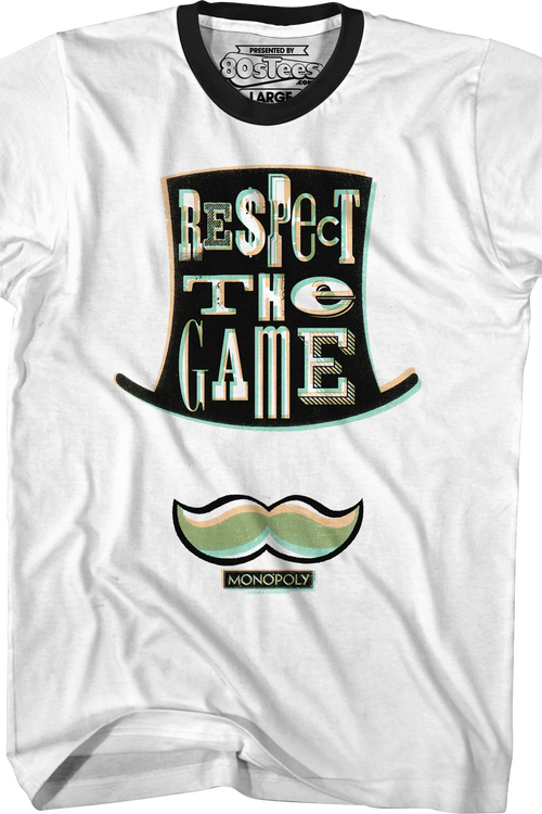 Respect The Game Monopoly Ringer Shirt
