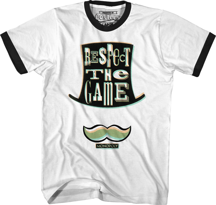 Respect The Game Monopoly Ringer Shirt