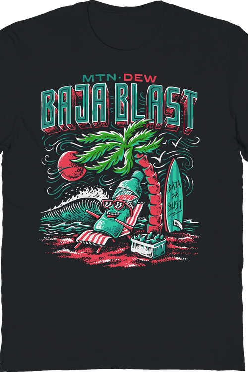 Relax Baja Blast Mountain Dew T-Shirt