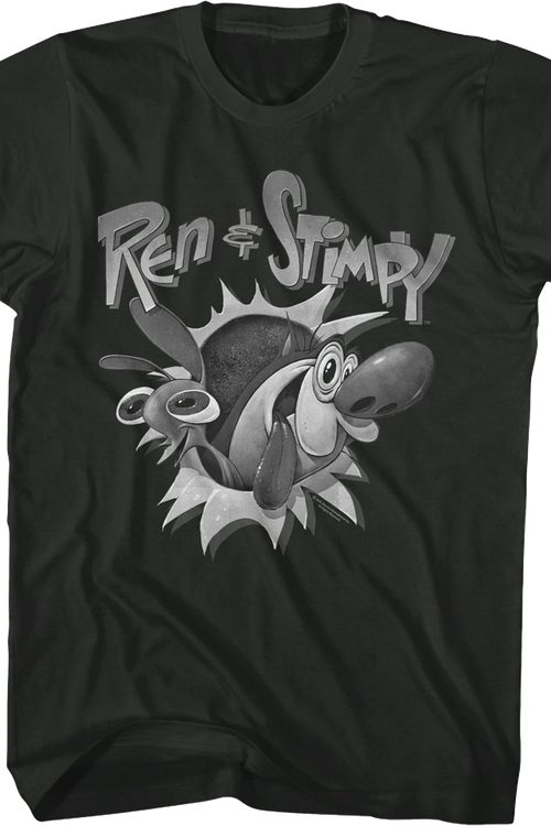 Vintage Logo Ren And Stimpy T-Shirt