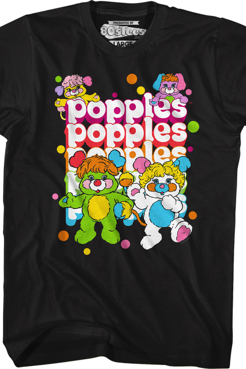 Repeating Logo Popples T-Shirt