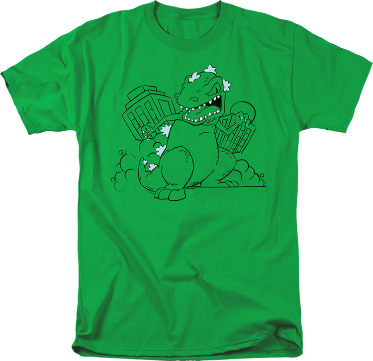 Reptar Destruction Rugrats T-Shirt
