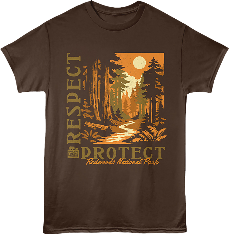 Respect Protect Redwoods National Park T-Shirt
