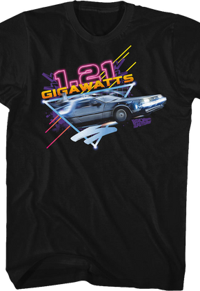Retro 1.21 Gigawatts Back To The Future T-Shirt