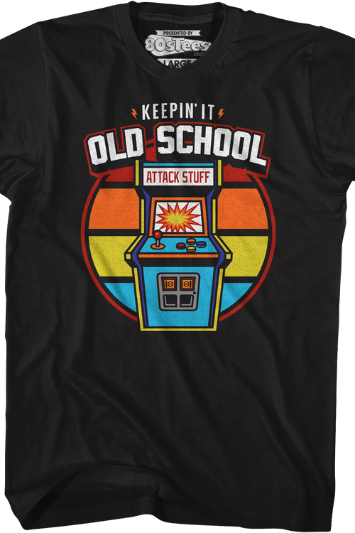 Retro Arcade Game Keepin' It Old School T-Shirt