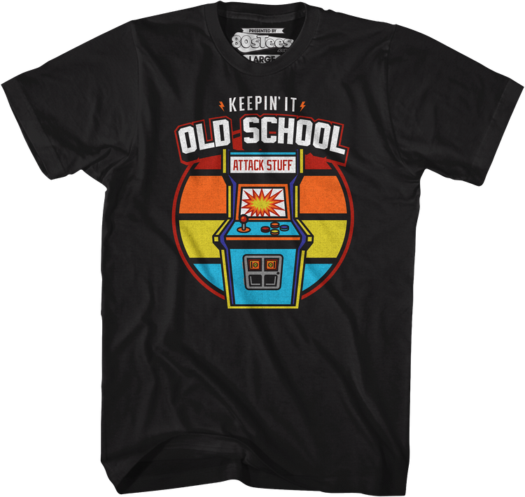 Retro Arcade Game Keepin' It Old School T-Shirt