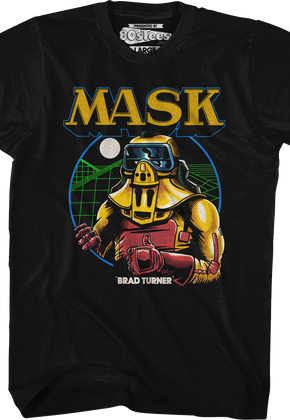 Retro Brad Turner MASK T-Shirt
