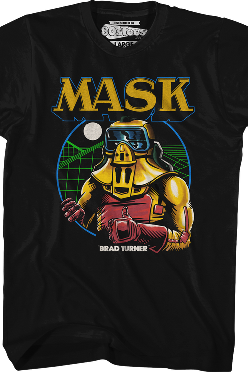 Retro Brad Turner MASK T-Shirt