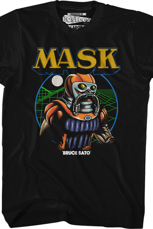 Retro Bruce Sato MASK T-Shirt