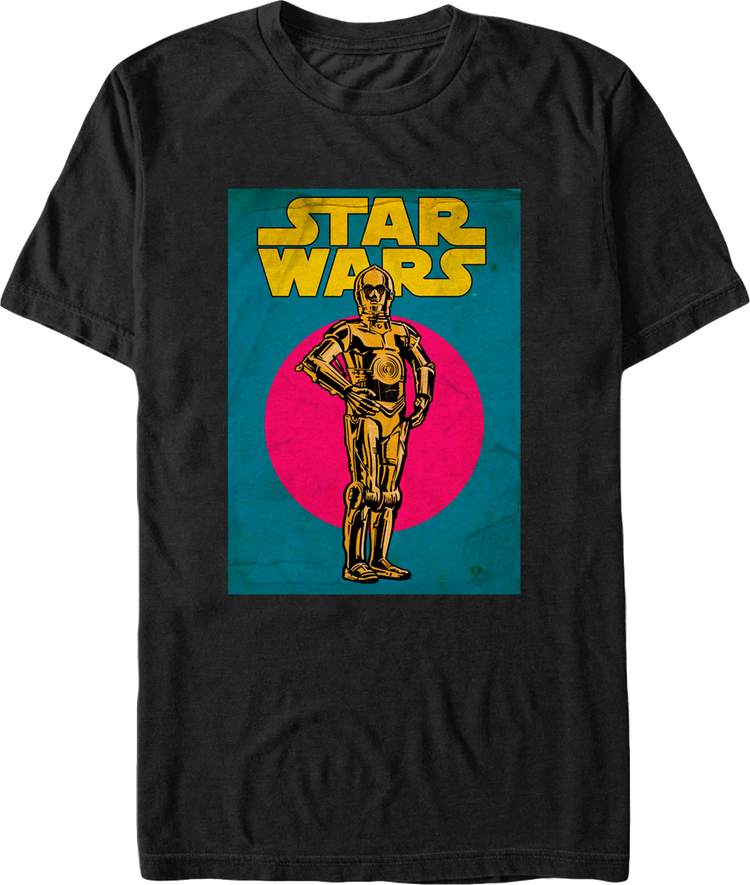 Retro C-3PO Star Wars T-Shirt