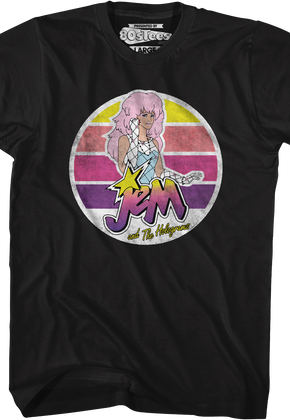 Retro Circle Jem T-Shirt
