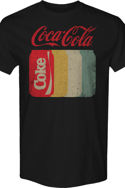 Retro Coke Can Reverberation Coca-Cola T-Shirt