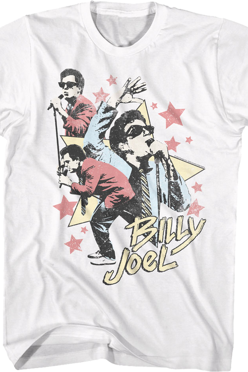 Retro Collage Billy Joel T-Shirt