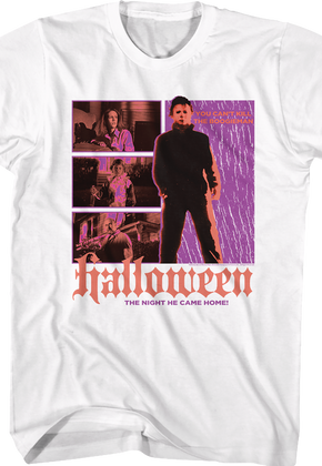 Retro Collage Poster Halloween T-Shirt