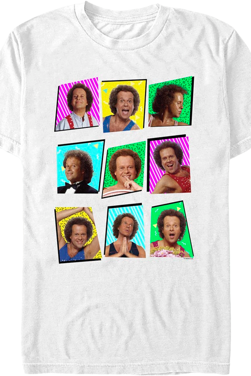 Retro Collage Richard Simmons T-Shirt