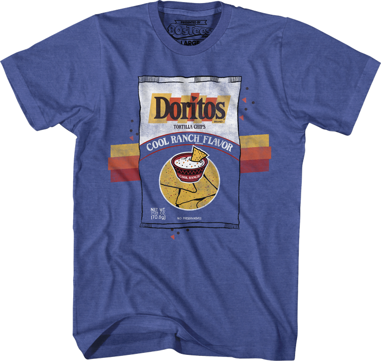 Retro Cool Ranch Flavor Doritos T-Shirt