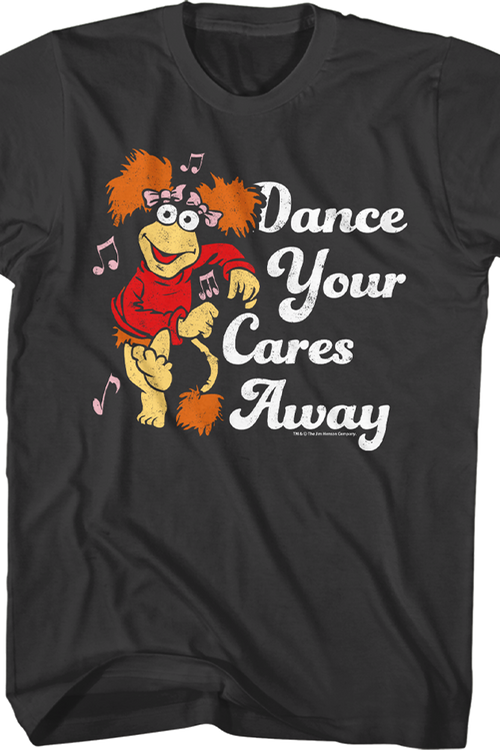 Retro Dance Your Cares Away Fraggle Rock T-Shirt