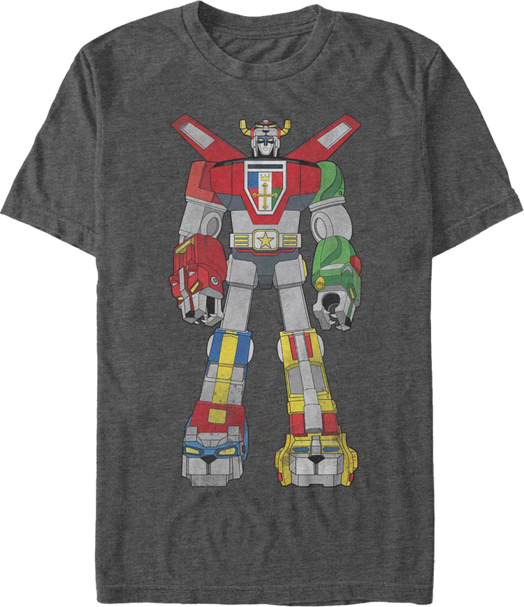 Retro Defender of the Universe Voltron T-Shirt