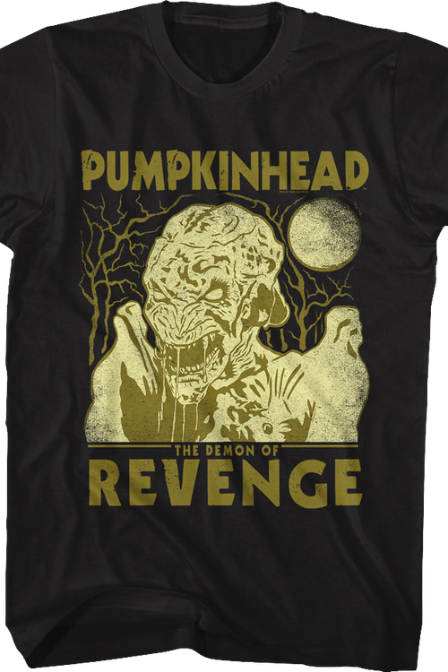Retro Demon Of Revenge Pumpkinhead T-Shirt