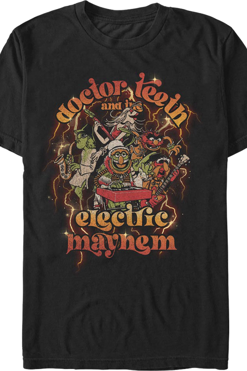 Retro Doctor Teeth And The Electric Mayhem Muppets T-Shirt
