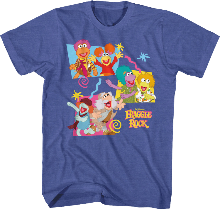 Retro Shapes Fraggle Rock T-Shirt
