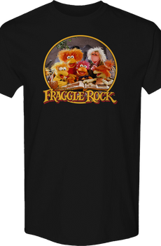 Retro Group Circle Fraggle Rock T-Shirt