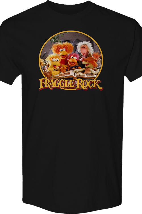 Retro Group Circle Fraggle Rock T-Shirt