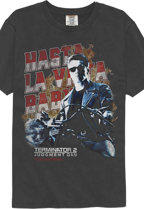 Retro Hasta La Vista Baby Terminator 2 Comfort Colors Brand T-Shirt