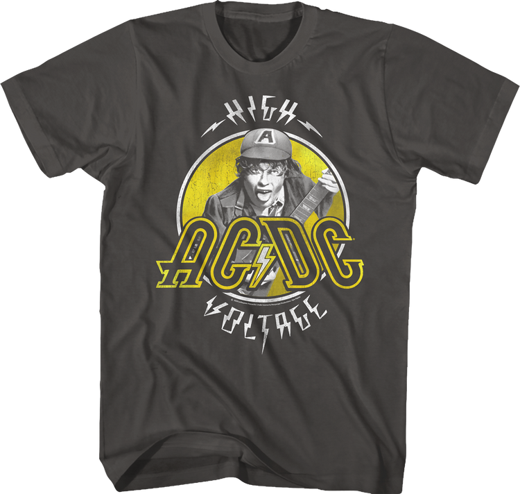 Retro High Voltage ACDC T-Shirt