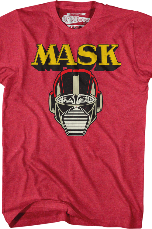 Retro Red Icon MASK Shirt