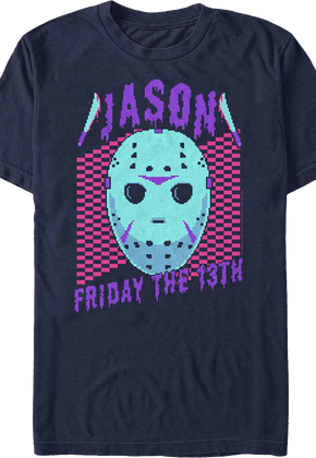 Retro Jason Hockey Mask Friday the 13th T-Shirt