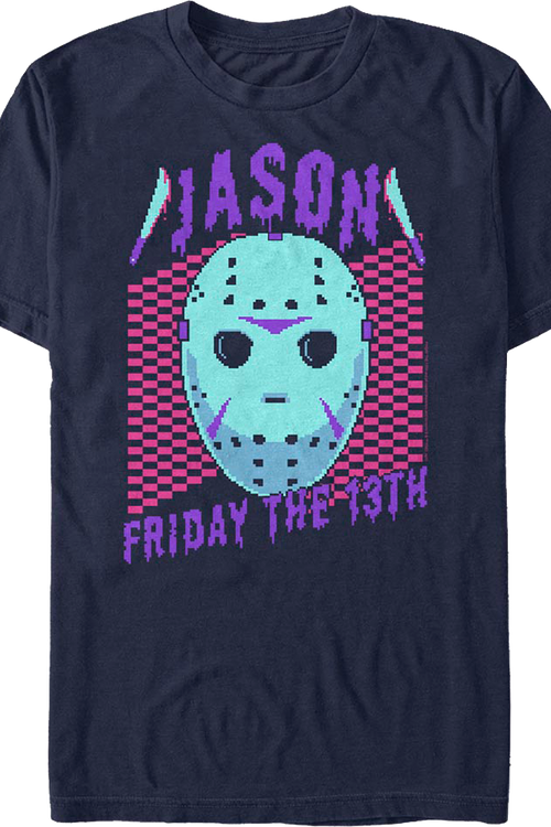 Retro Jason Hockey Mask Friday the 13th T-Shirt