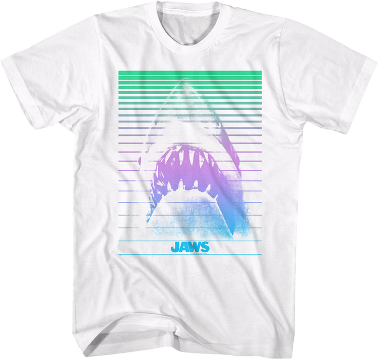 Retro Jaws Shark Attack T-Shirt