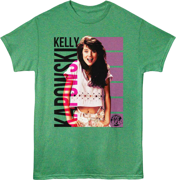 Retro Kelly Kapowski Photo Saved By The Bell T-Shirt