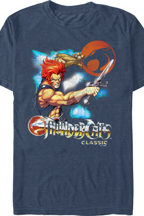 Retro Lion-O Sword of Omens ThunderCats T-Shirt
