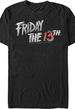 Retro Logo Friday the 13th T-Shirt