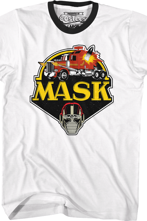 Retro Logo MASK Ringer Shirt