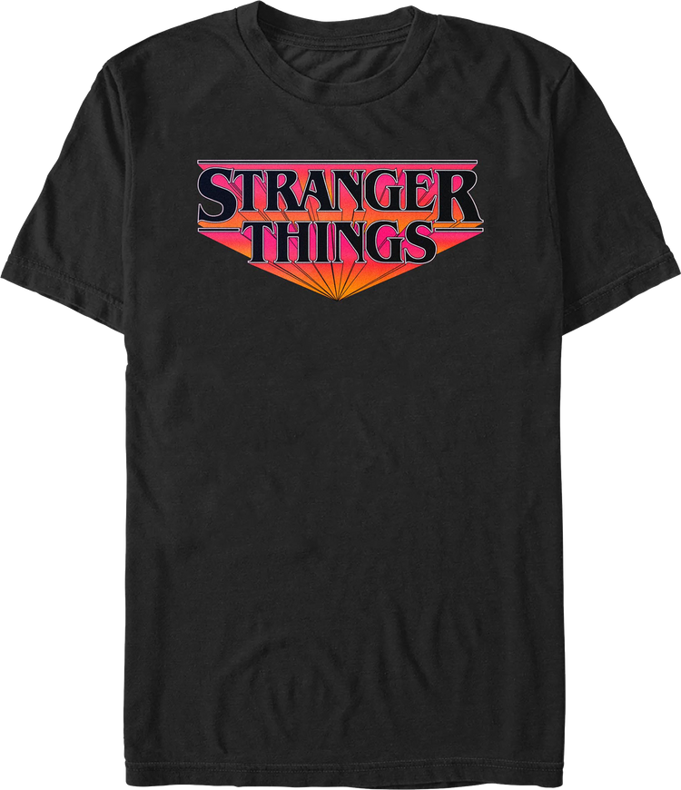 Retro Logo Stranger Things T-Shirt