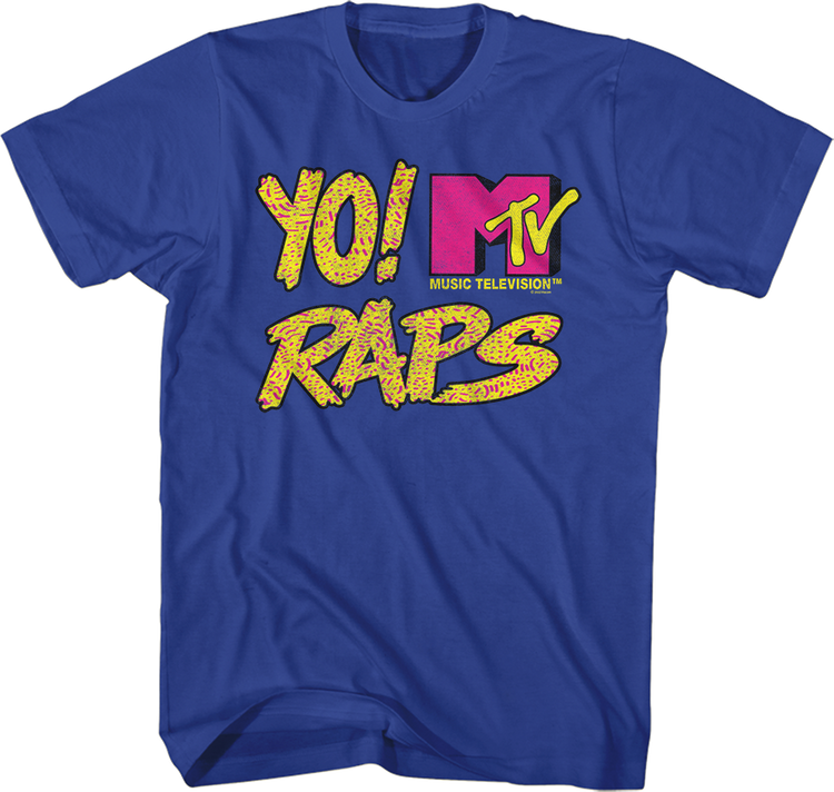 Retro Logo Yo! MTV Raps T-Shirt