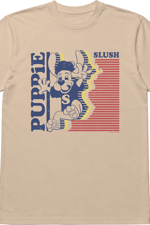 Retro Mascot Chilly Dog Slush Puppie T-Shirt
