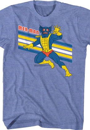 Retro Mer-Man Masters of the Universe T-Shirt
