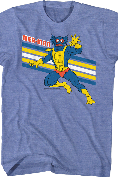 Retro Mer-Man Masters of the Universe T-Shirt