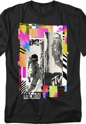 Retro Moon Man MTV T-Shirt