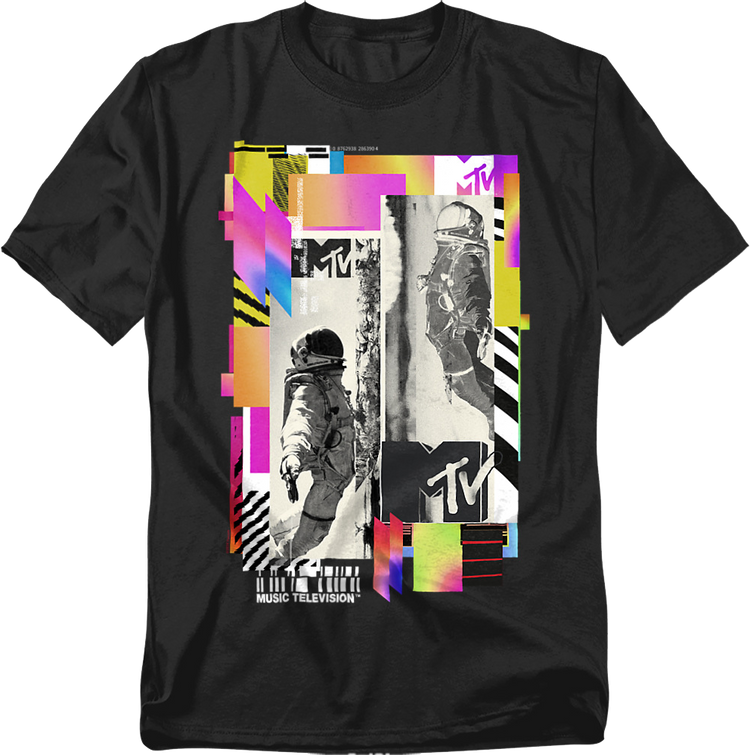 Retro Moon Man MTV T-Shirt