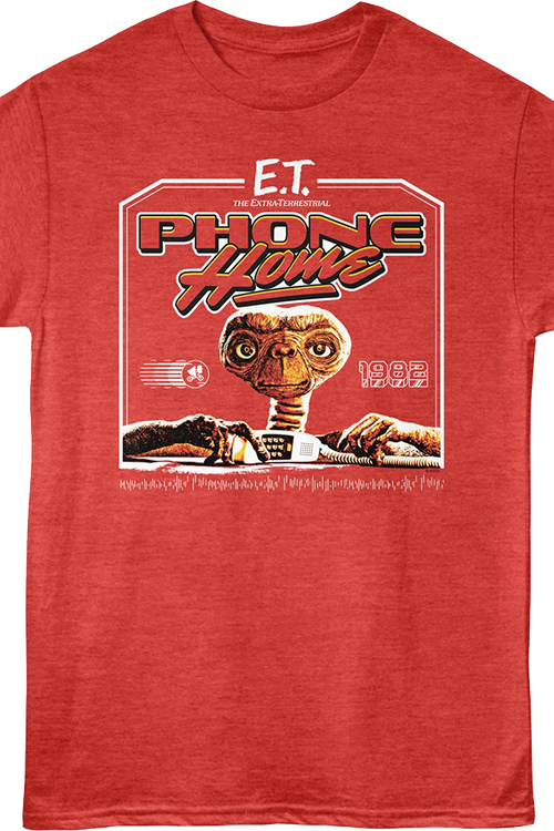 Retro Phone Home 1982 E.T. The Extra-Terrestrial T-Shirt