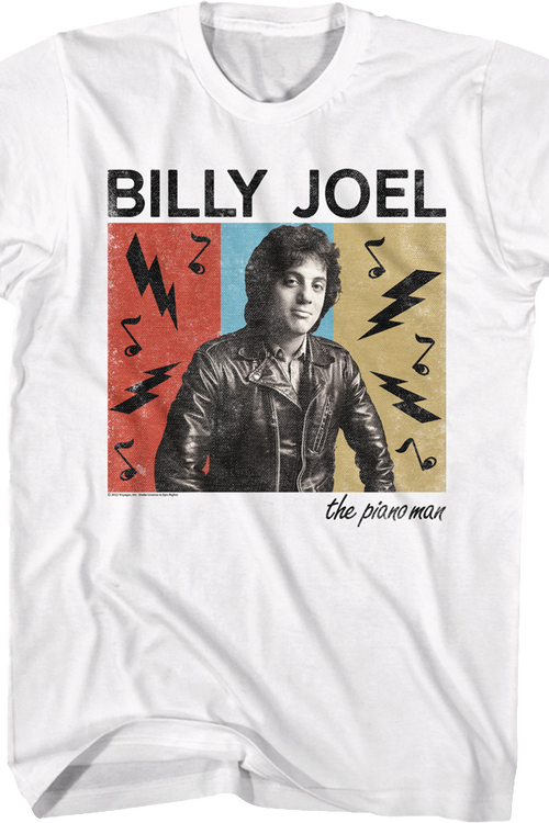 Retro Piano Man Billy Joel T-Shirt