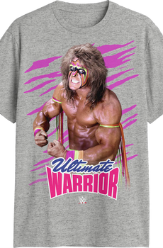 Retro Pose Ultimate Warrior T-Shirt