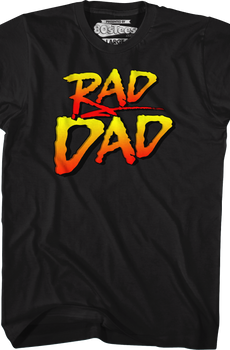 Retro Rad Dad T-Shirt